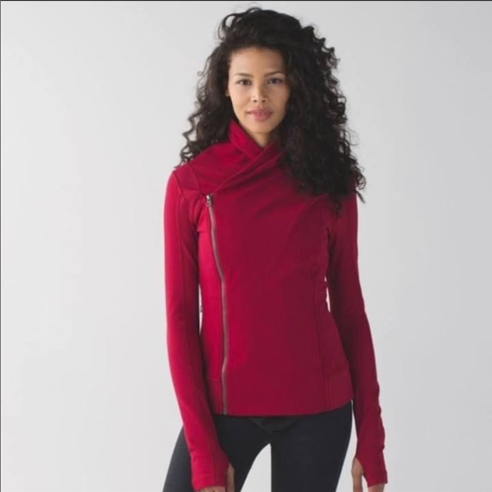 Cranberry Bhakti jacket size 10 EUC